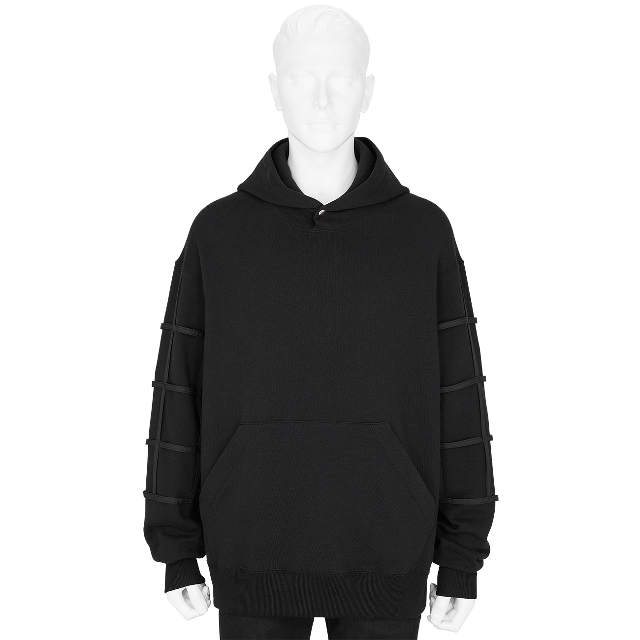 KAZUO SHIRAGA PRINT HOODIE BLACK
