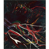 KAZUO SHIRAGA PRINT HOODIE BLACK