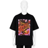 KAZUO SHIRAGA PRINT T-SHIRT BLACK