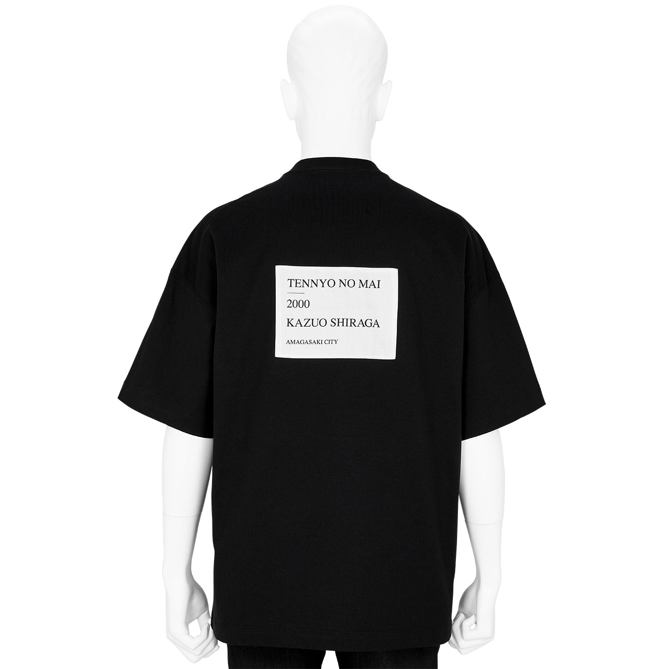 KAZUO SHIRAGA PRINT T-SHIRT BLACK