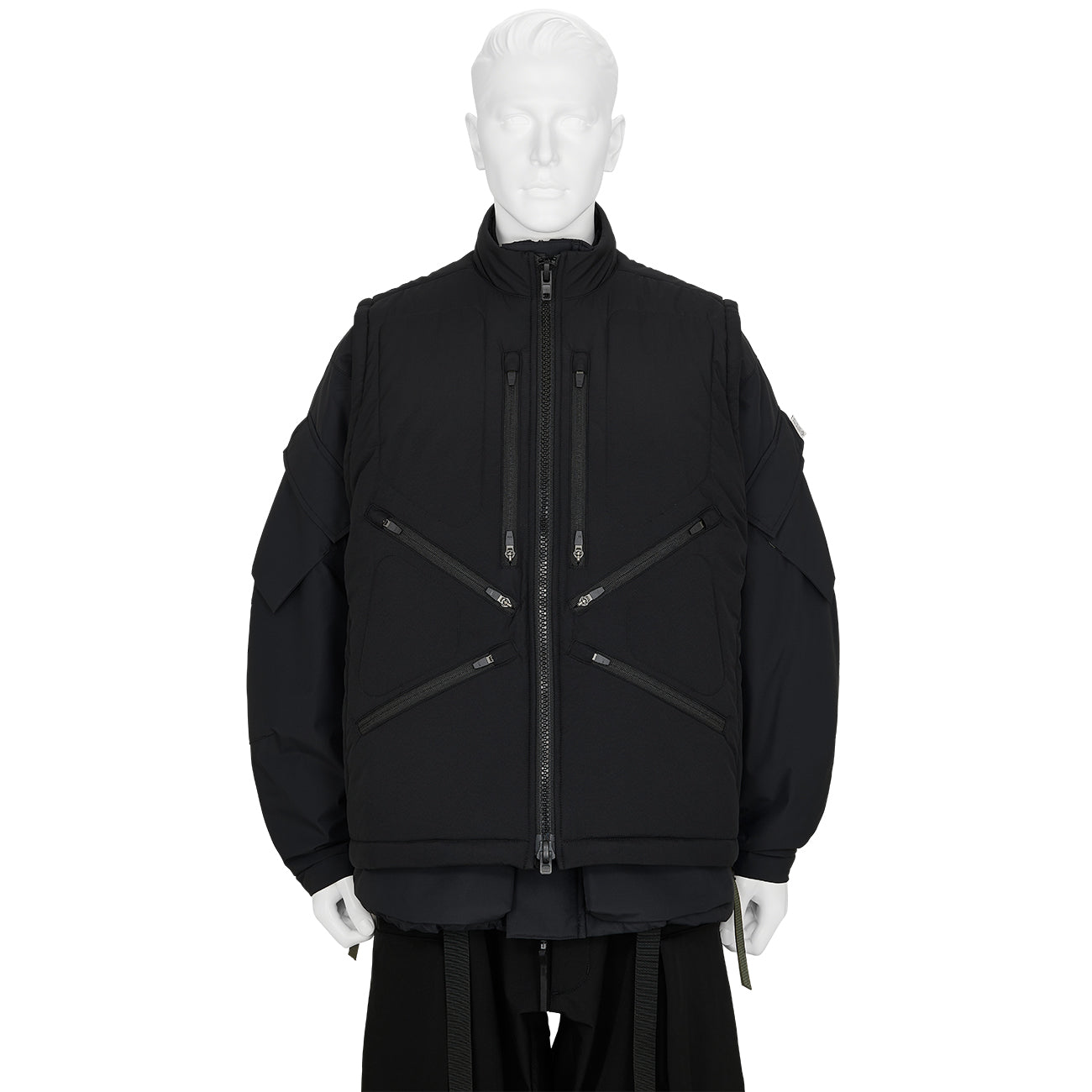 V91-WS WINDSTOPPER® PRIMALOFT® MODULAR LINER VEST BLACK