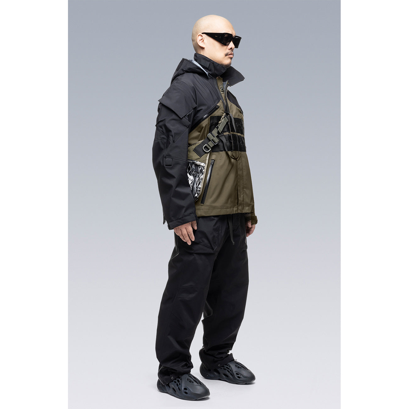 J1WTS-GT 3L GORE-TEX PRO INTEROPS JACKET RAF GREEN BLACK