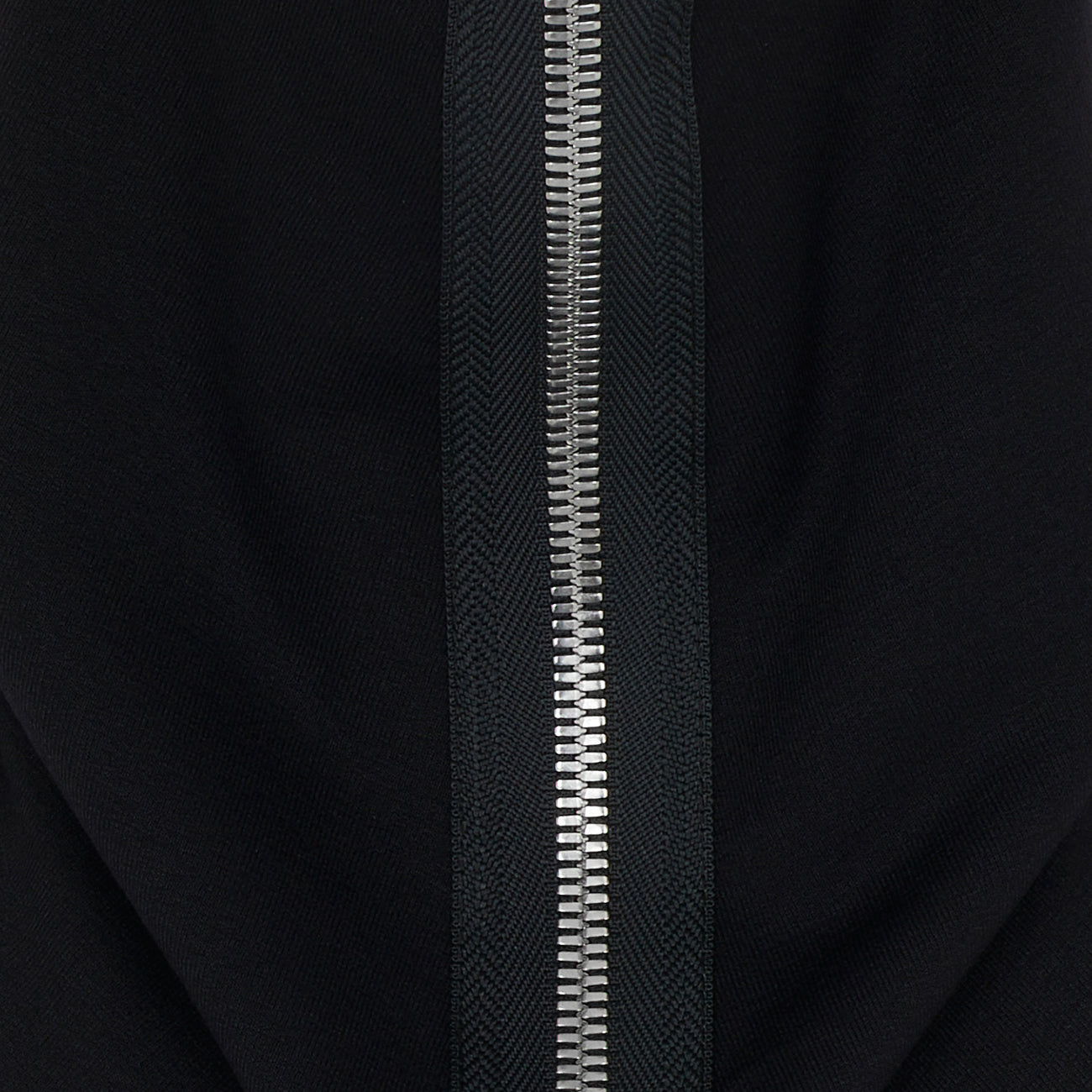 NG4-PS MODULAR ZIPPERED POWERSTRETCH® NECK GAITER BLACK