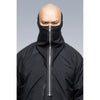 NG4-PS MODULAR ZIPPERED POWERSTRETCH® NECK GAITER BLACK
