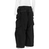 P56A-E ENCAPSULATED NYLON DOUBLE CARGO TROUSER BLACK