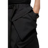P56A-E ENCAPSULATED NYLON DOUBLE CARGO TROUSER BLACK
