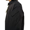 LA12-M NYLON STRETCH SHIRT JACKET BLACK