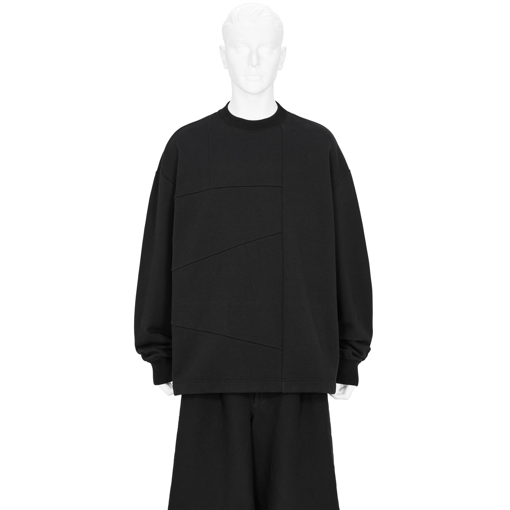 Yasuhiro Ishimoto KATSURA SEAM SWEAT BLACK