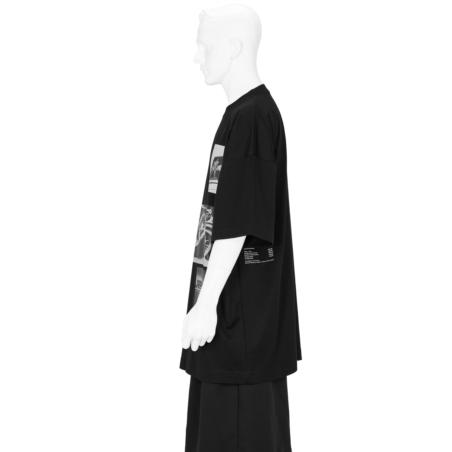 Yasuhiro Ishimoto KIMONO PRINT TEE BLACK