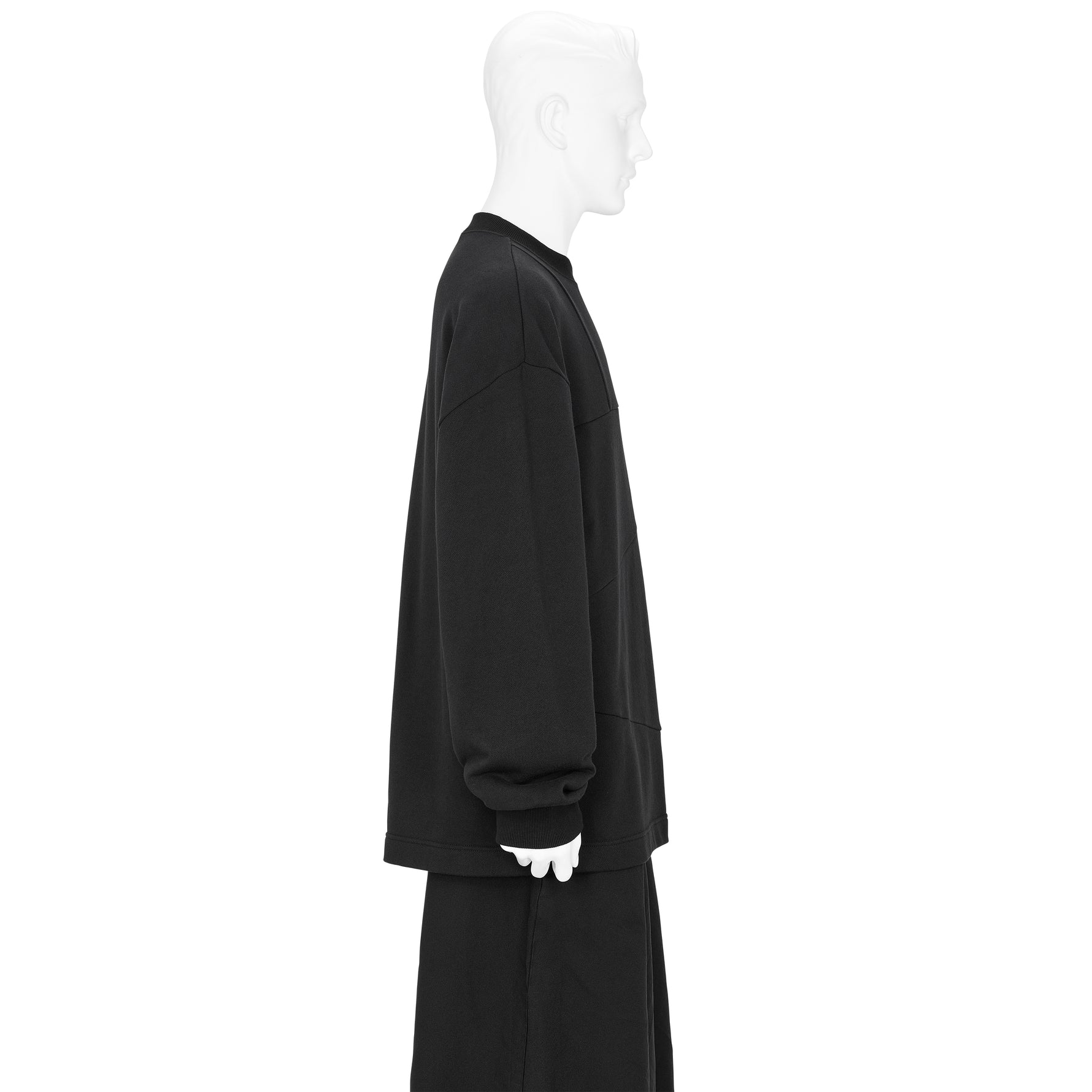 Yasuhiro Ishimoto KATSURA SEAM SWEAT BLACK