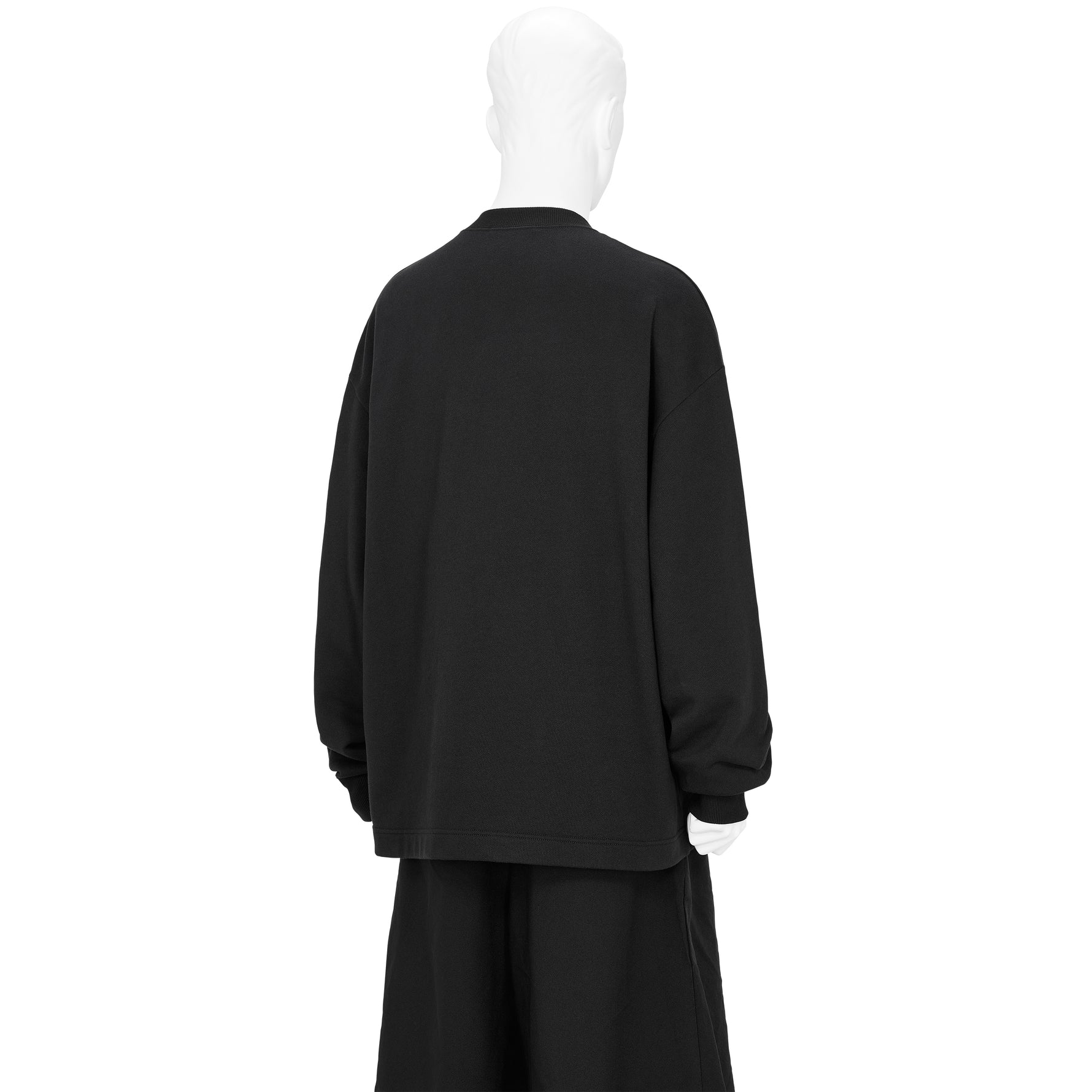 Yasuhiro Ishimoto KATSURA SEAM SWEAT BLACK