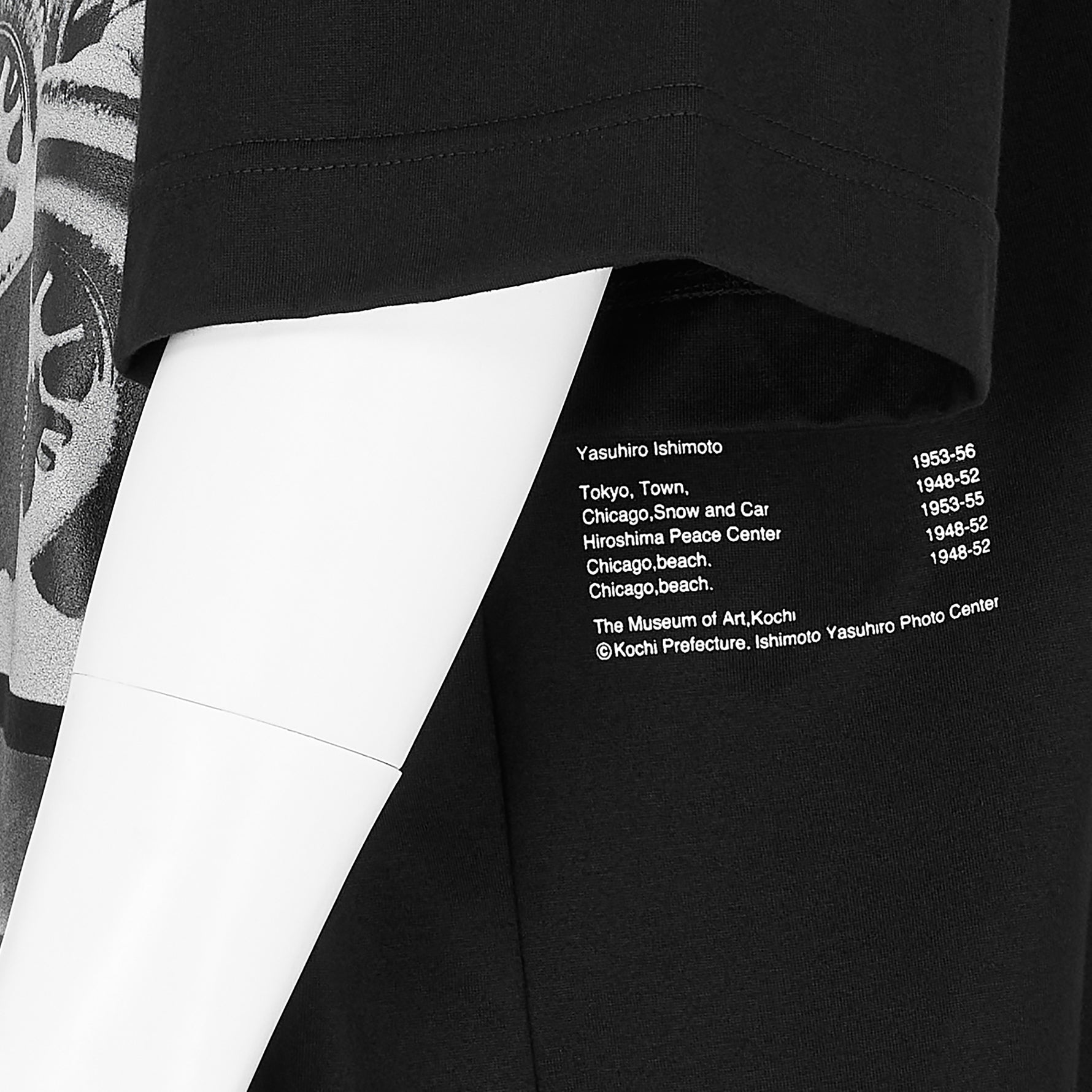 Yasuhiro Ishimoto KIMONO PRINT TEE BLACK