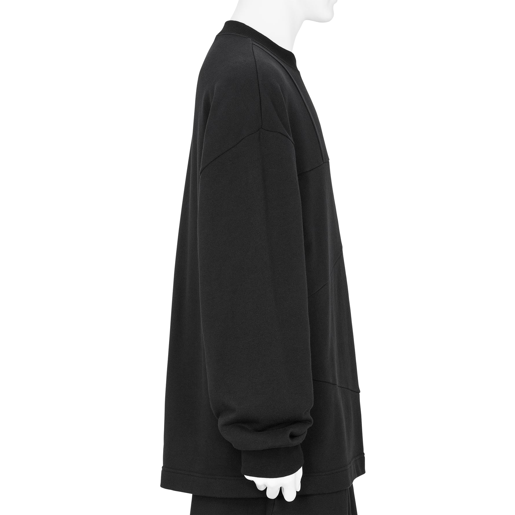 Yasuhiro Ishimoto KATSURA SEAM SWEAT BLACK