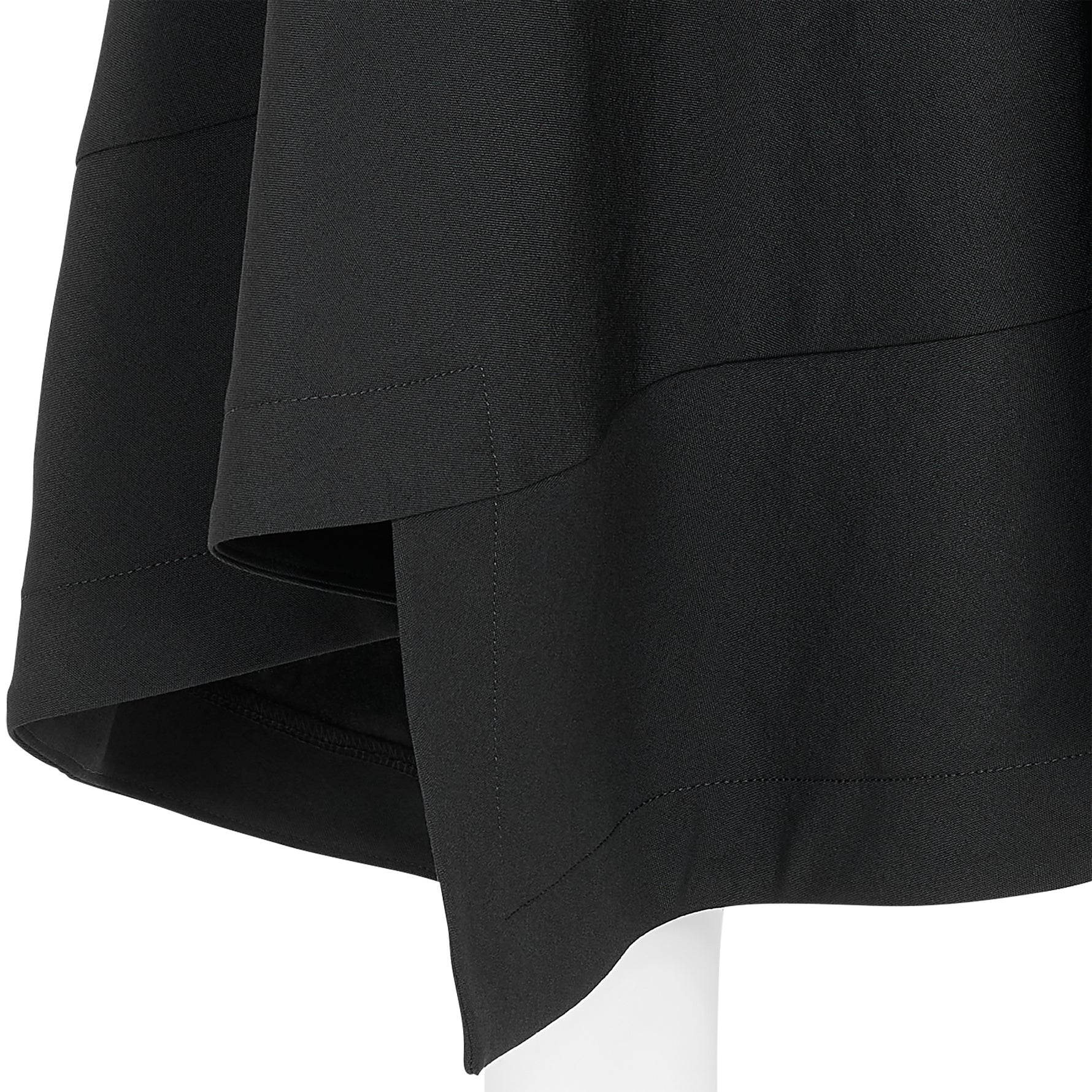 DIAGONAL PANEL PANTS BLACK