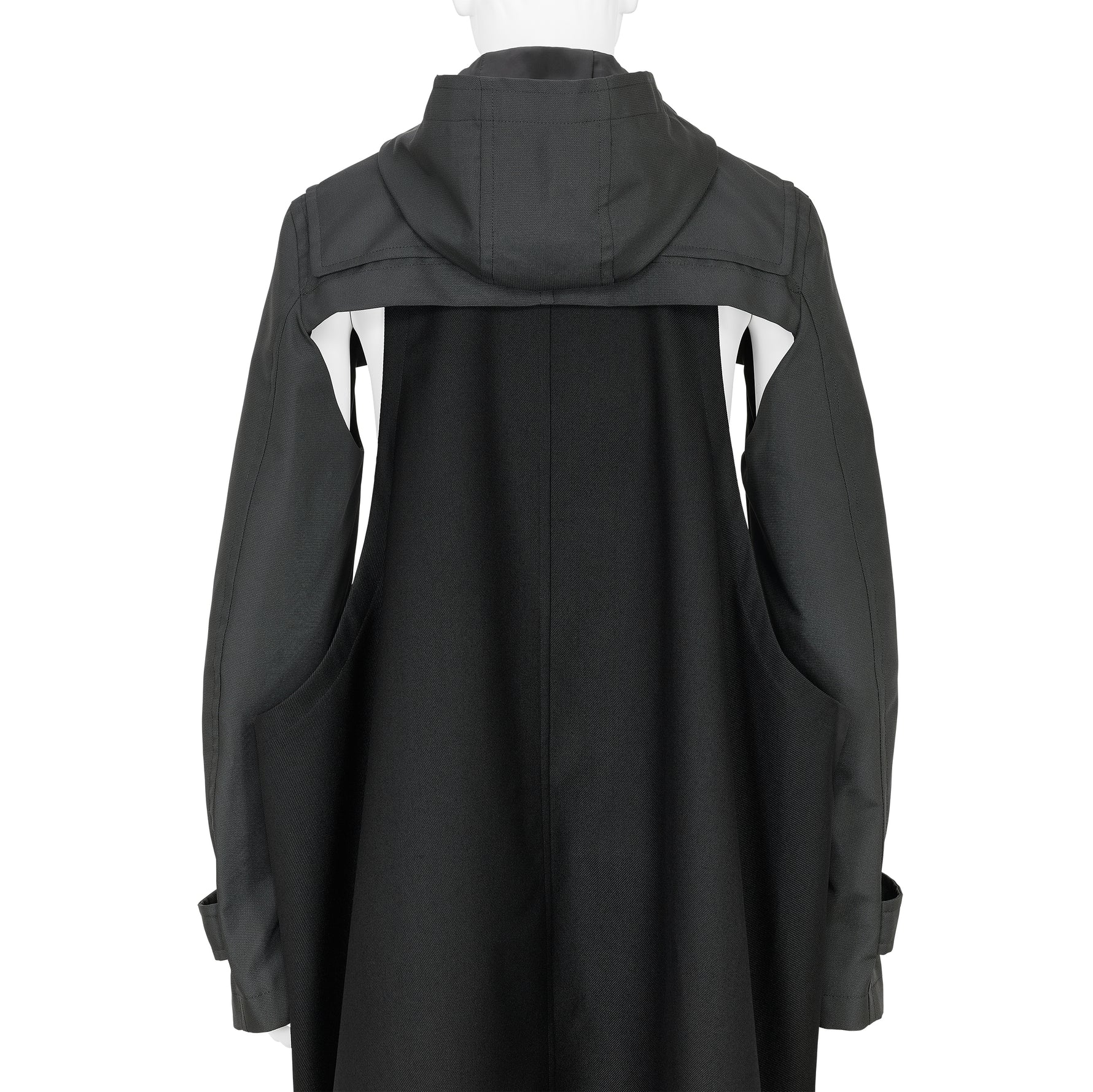 DUFFLE SLEEVE PARTS BLACK