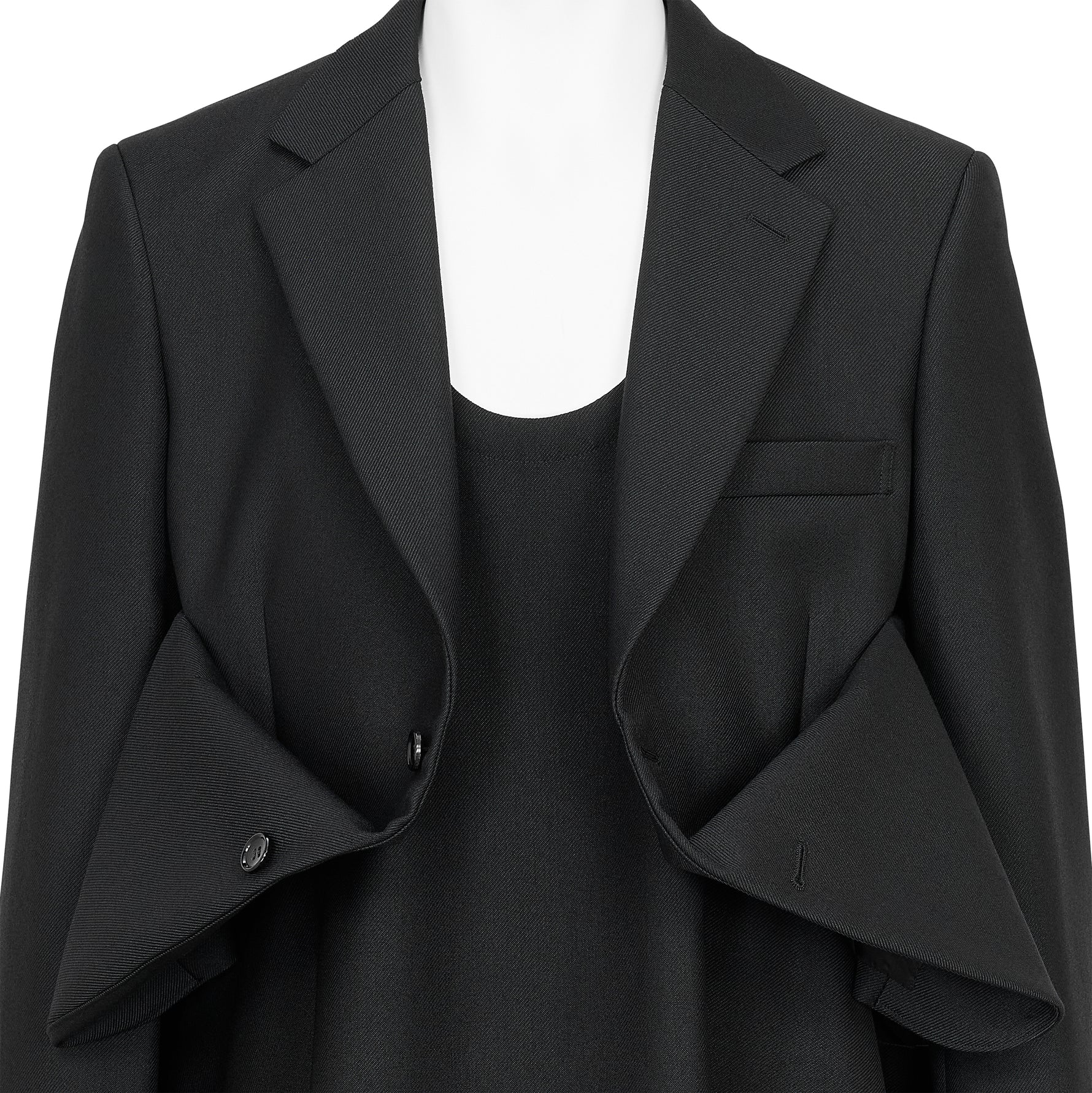 HARD TWILL JACKET BLACK