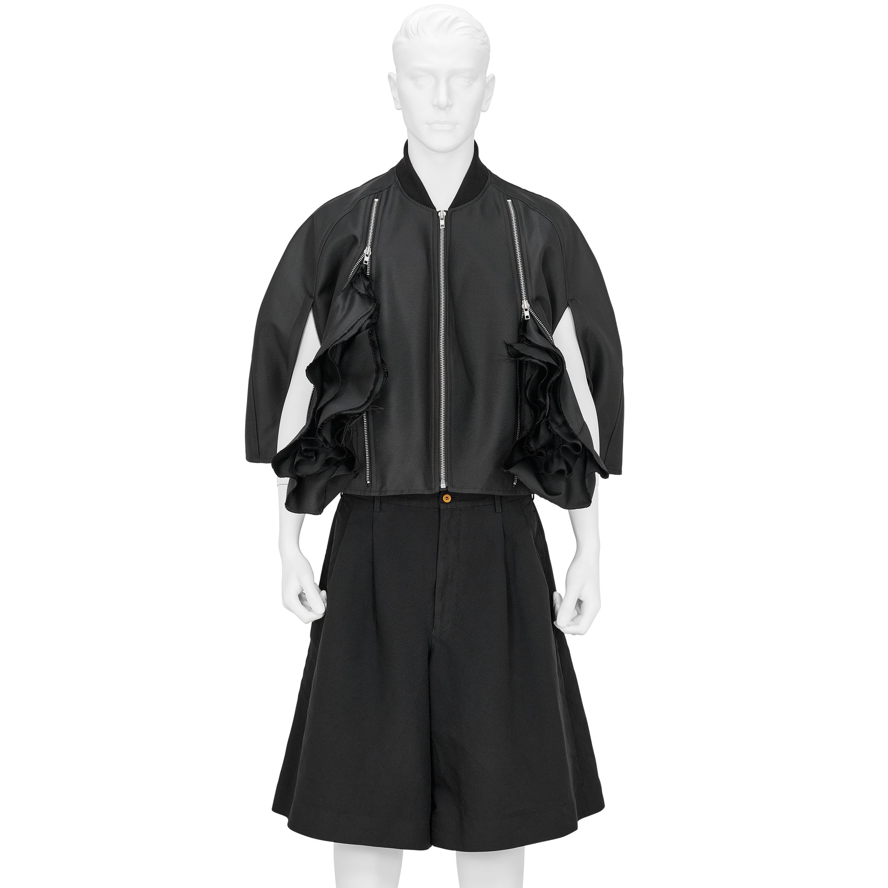 MA-1 PONCHO BLACK