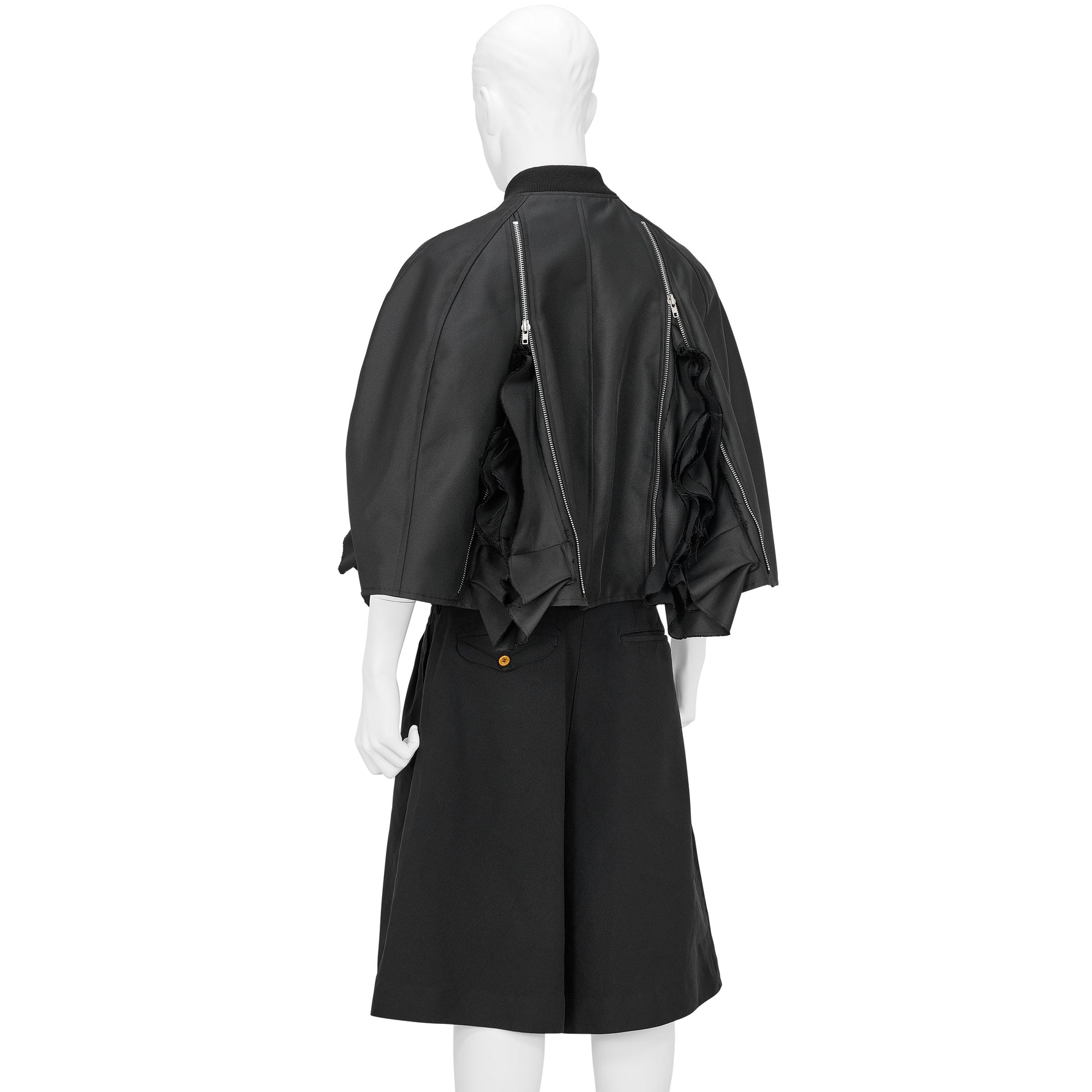 MA-1 PONCHO BLACK