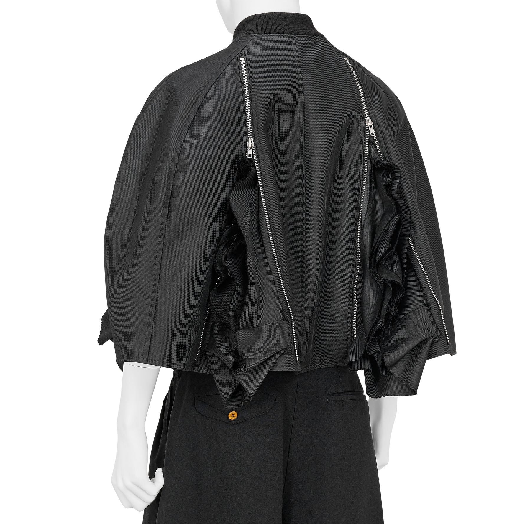 MA-1 PONCHO BLACK