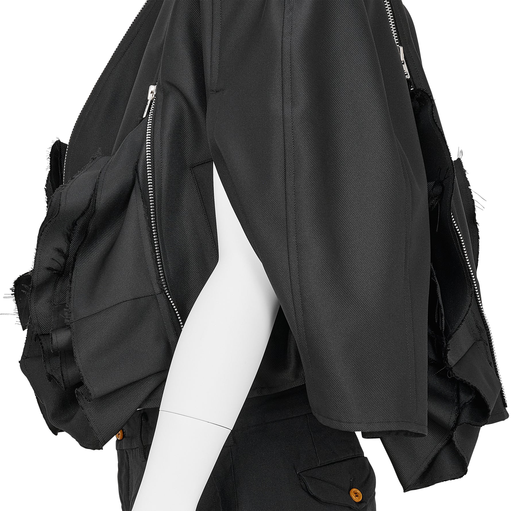 MA-1 PONCHO BLACK