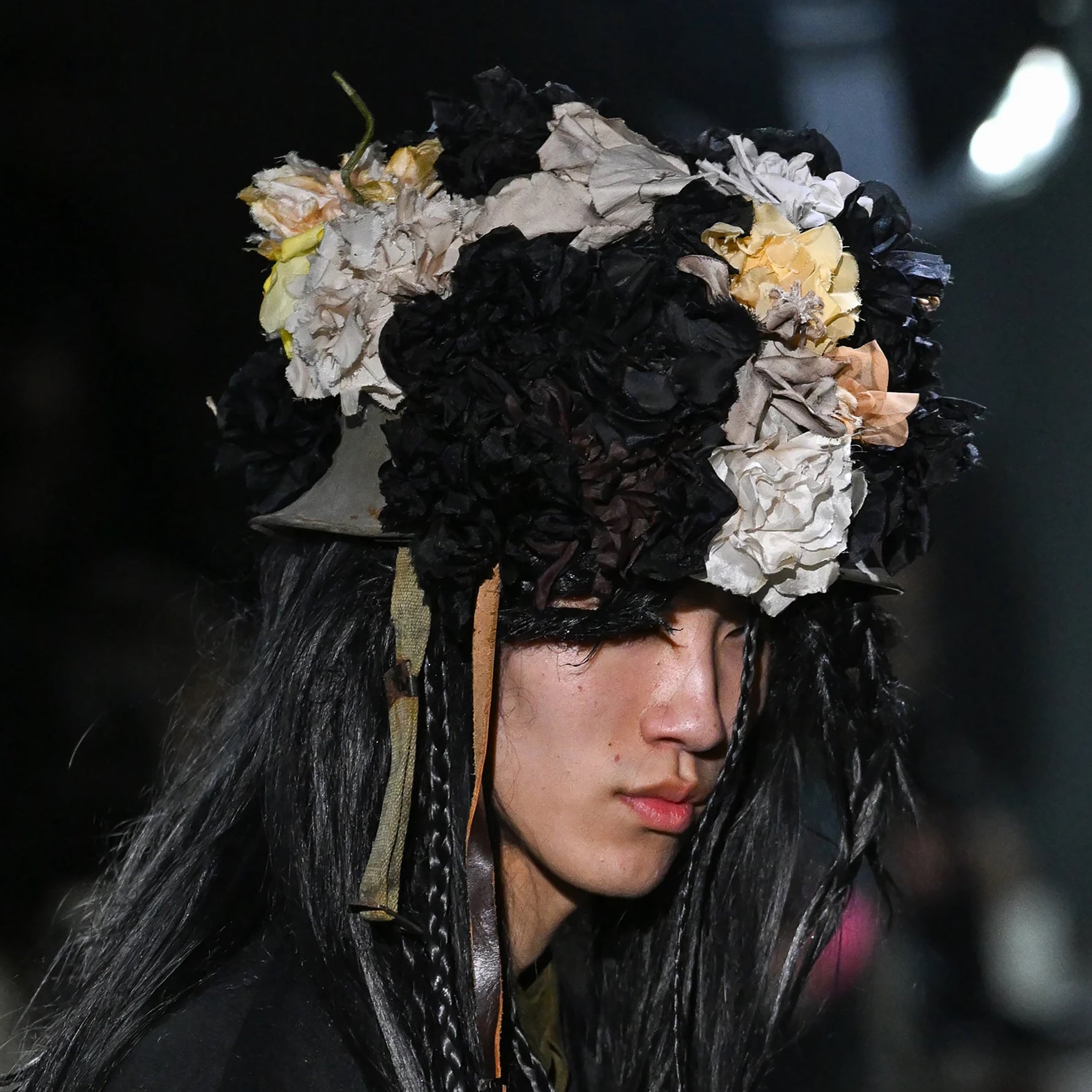 HIZUME COLLABORATION HAT OLIVE