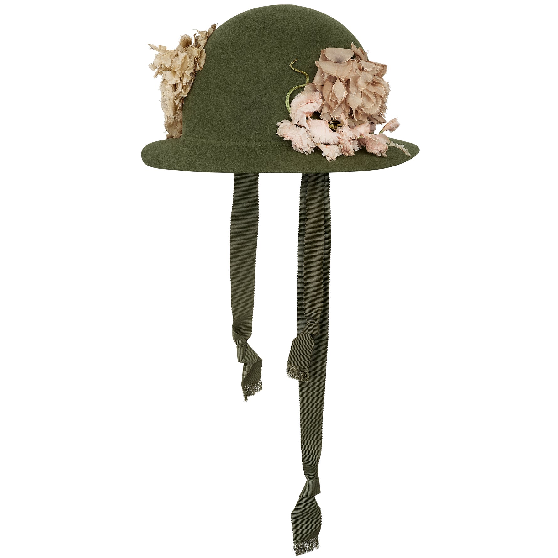 HIZUME COLLABORATION HAT OLIVE