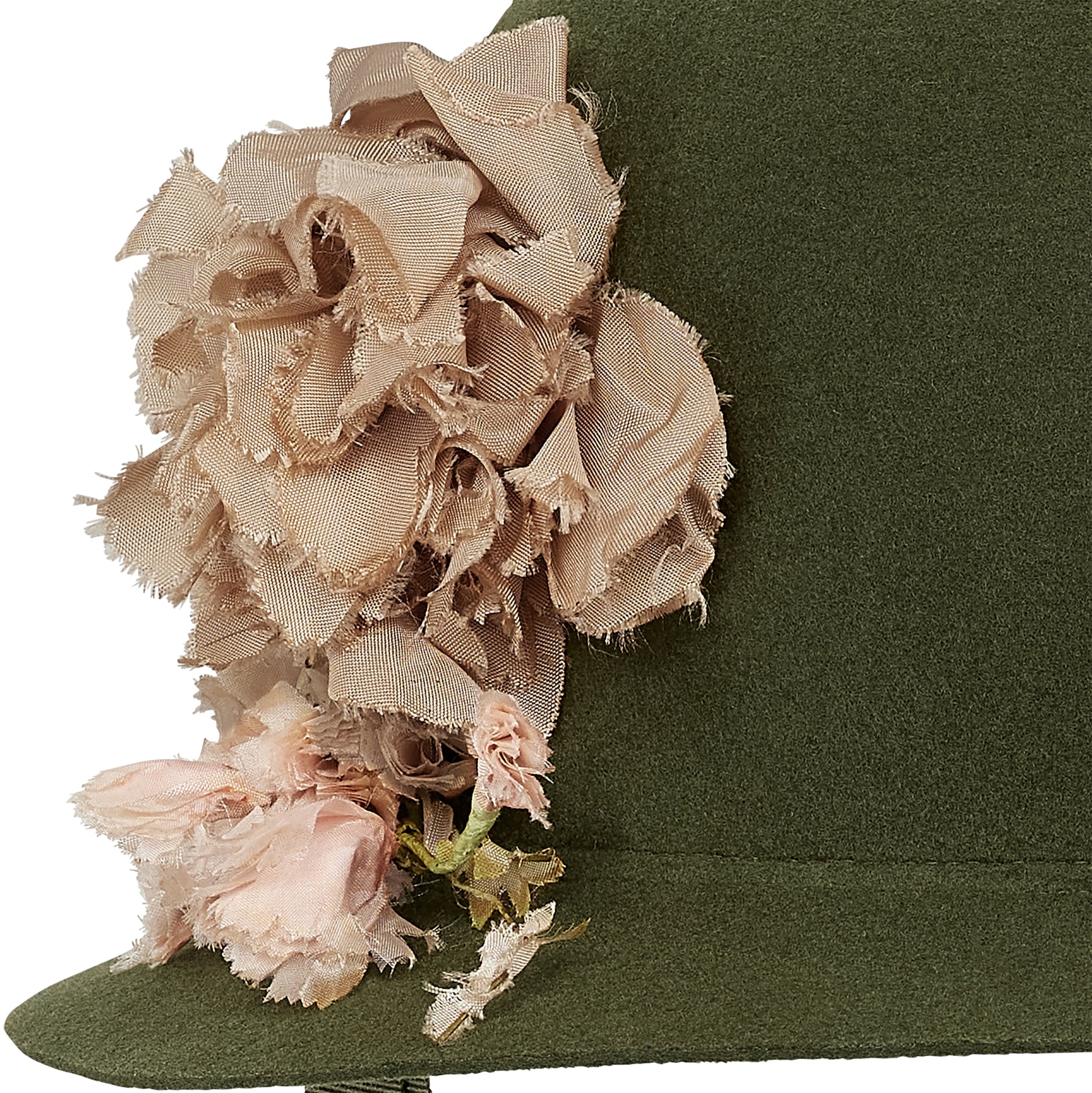 HIZUME COLLABORATION HAT OLIVE