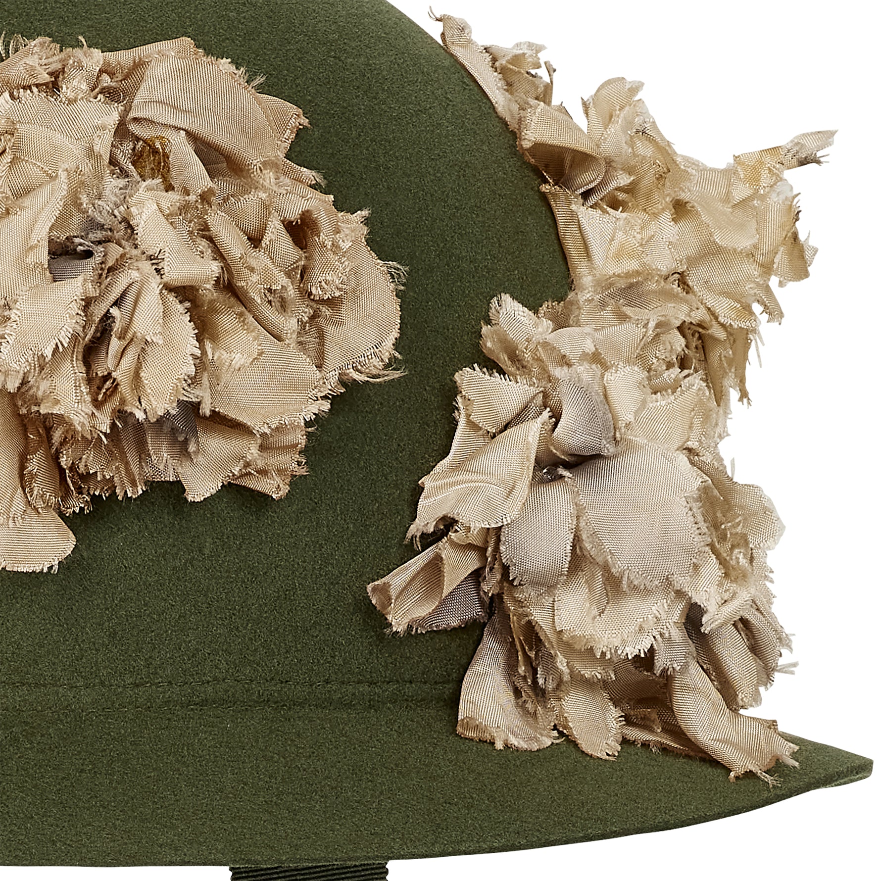 HIZUME COLLABORATION HAT OLIVE