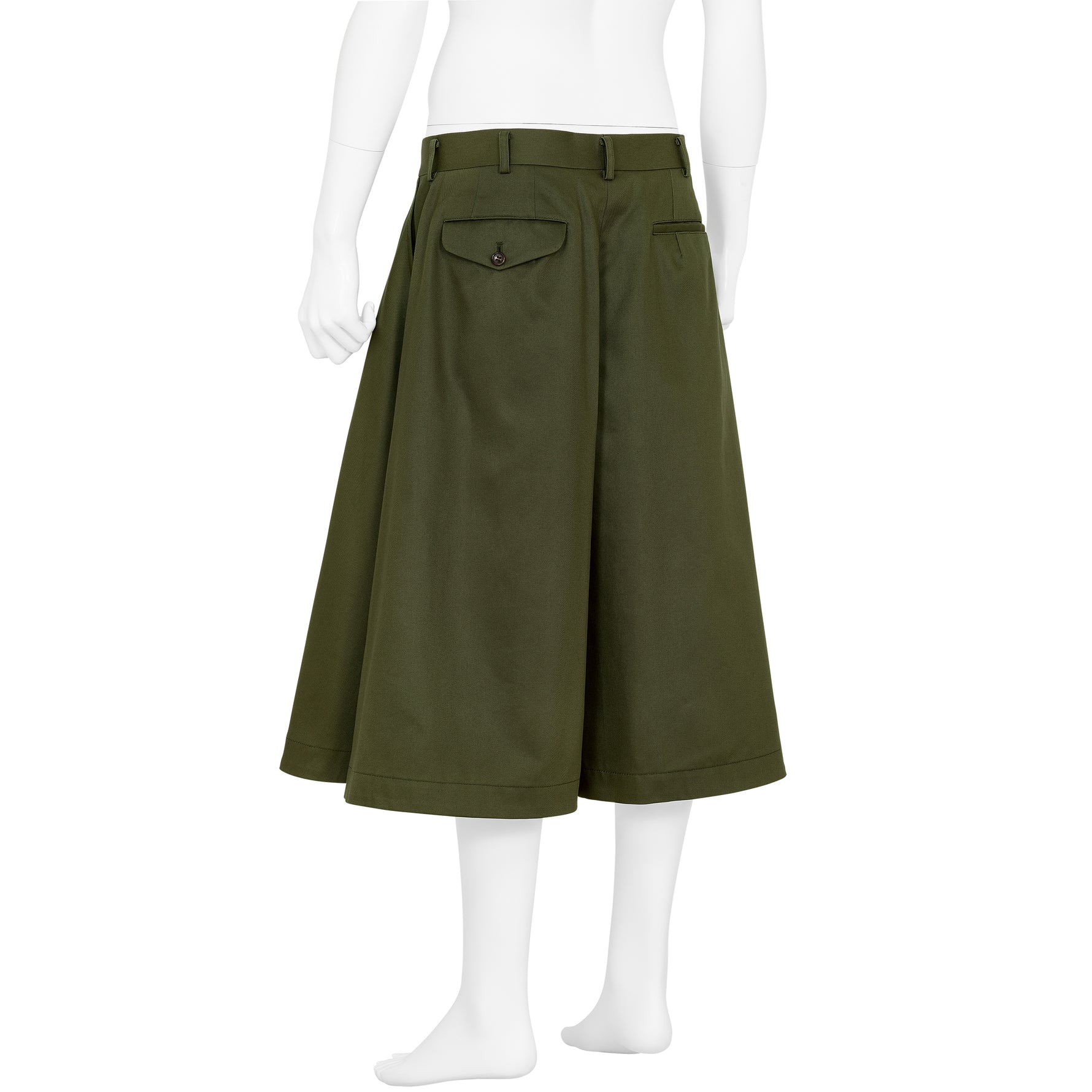 COTTON CHINO SHORTS OLIVE
