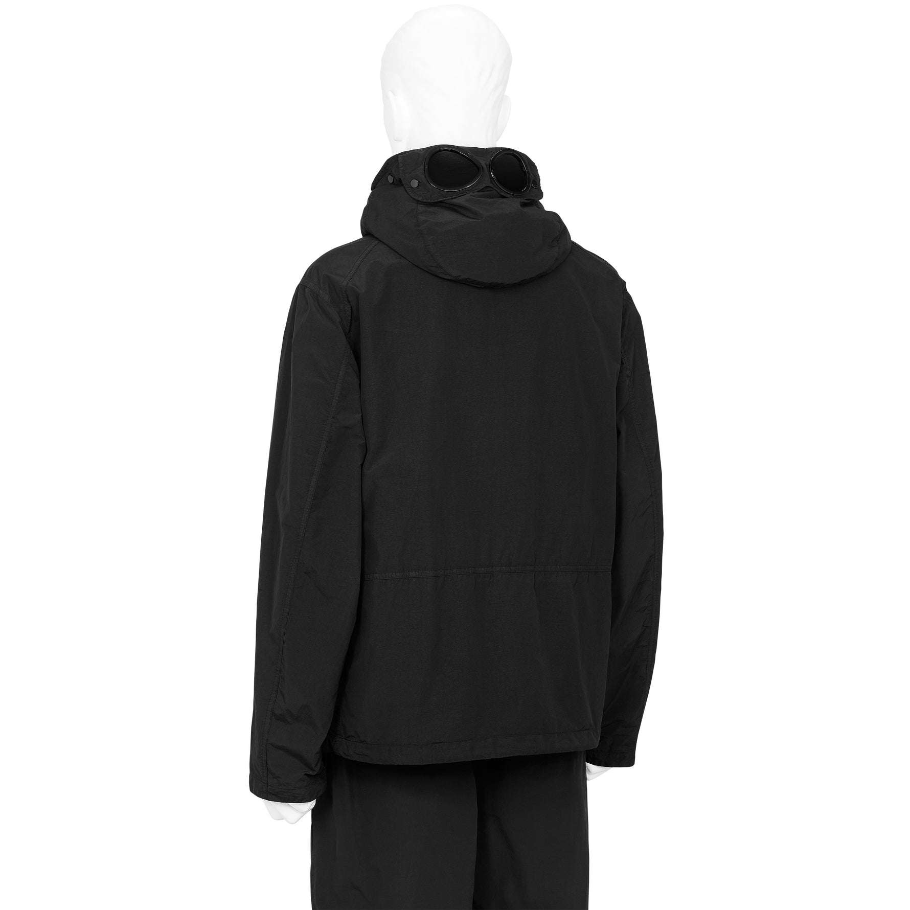 FLATT NYLON GOGGLE JACKET BLACK