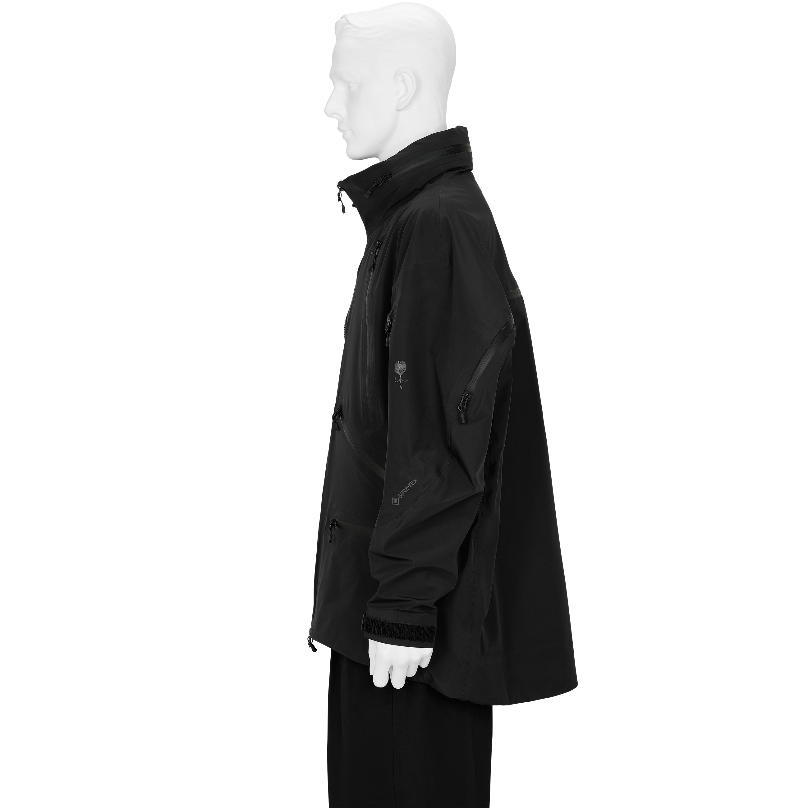 3L GORE-TEX C-KNIT SHELL JACKET BLACK
