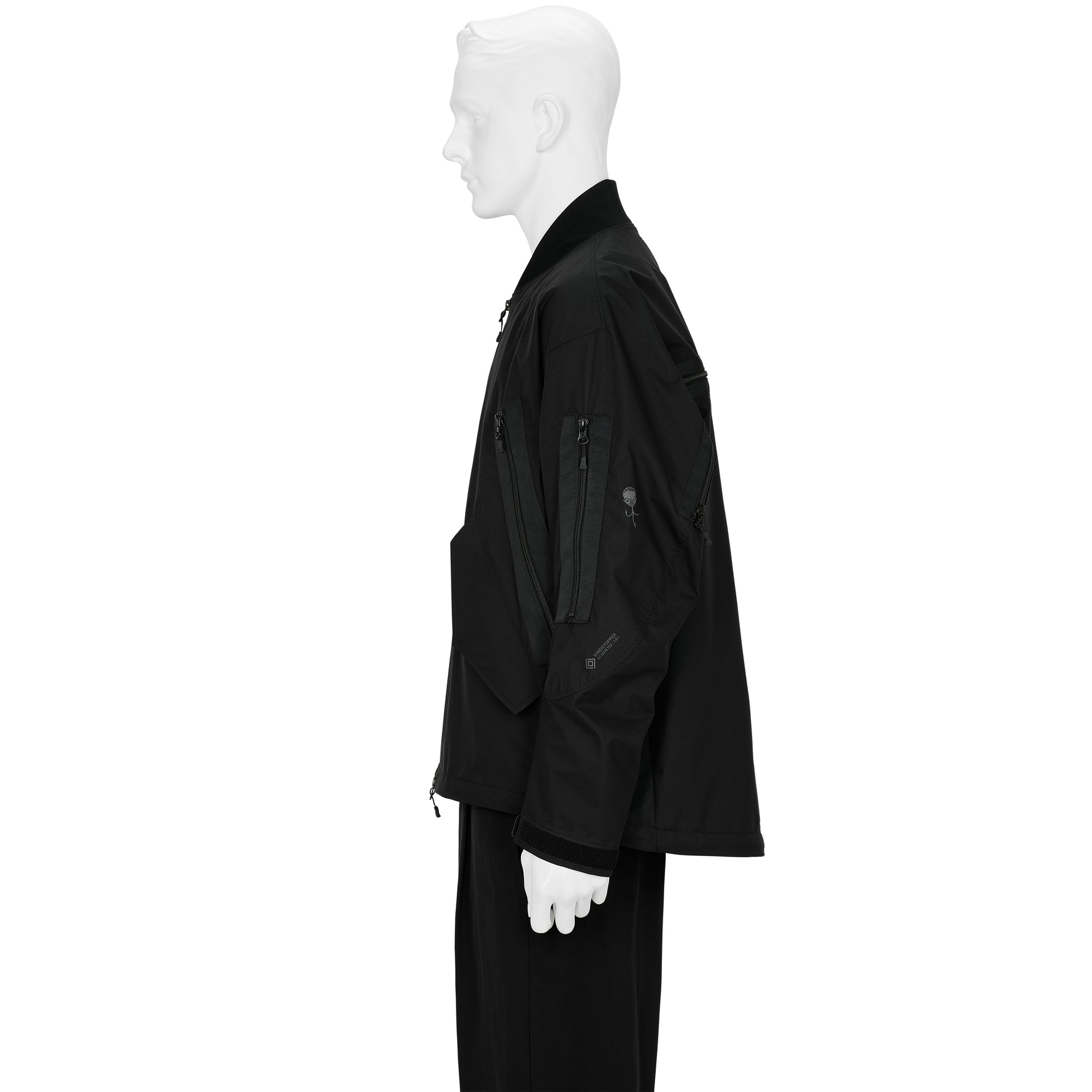 3L GORE-TEX MA-1 BLOUSON BLACK