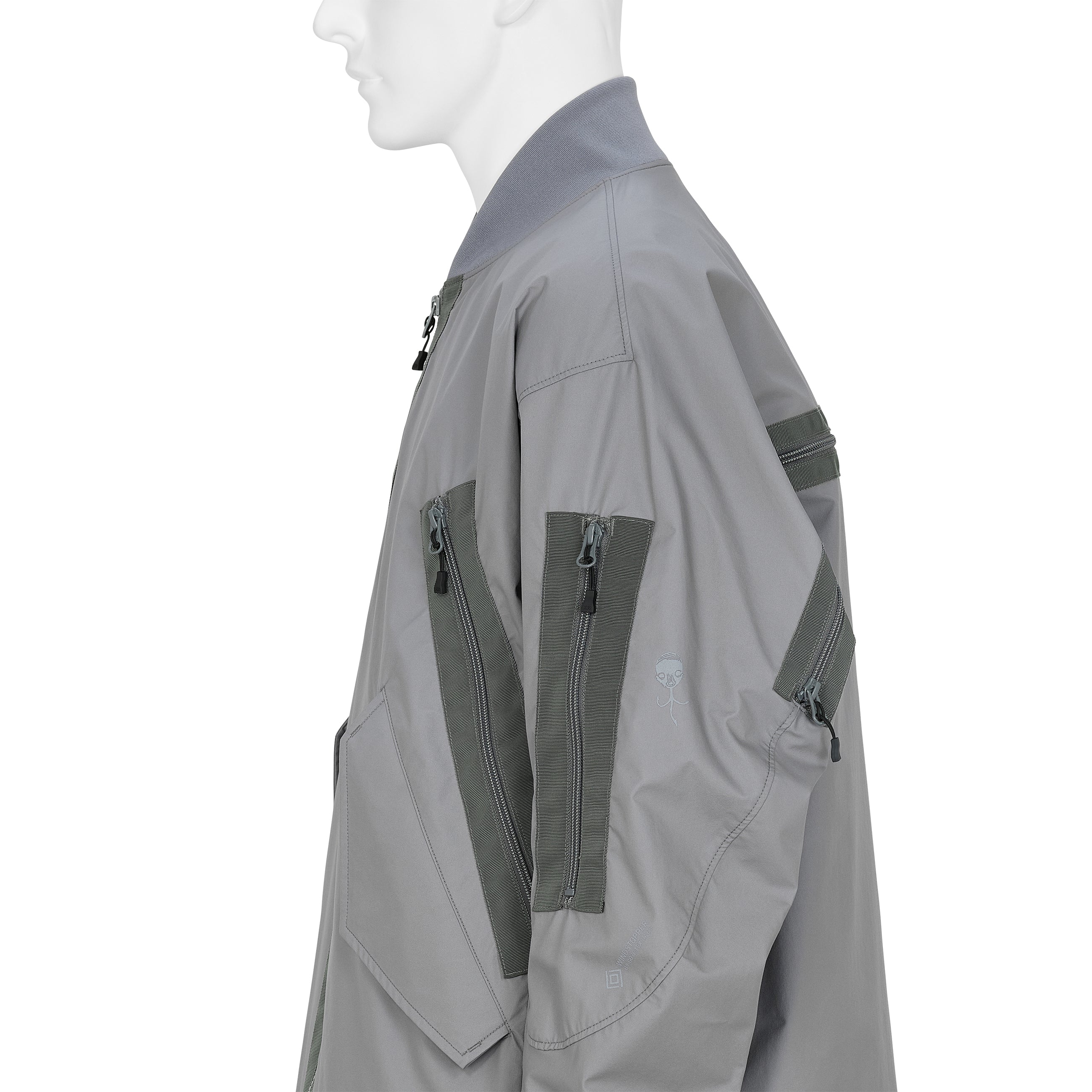 3L GORE-TEX MA-1 BLOUSON GRAY