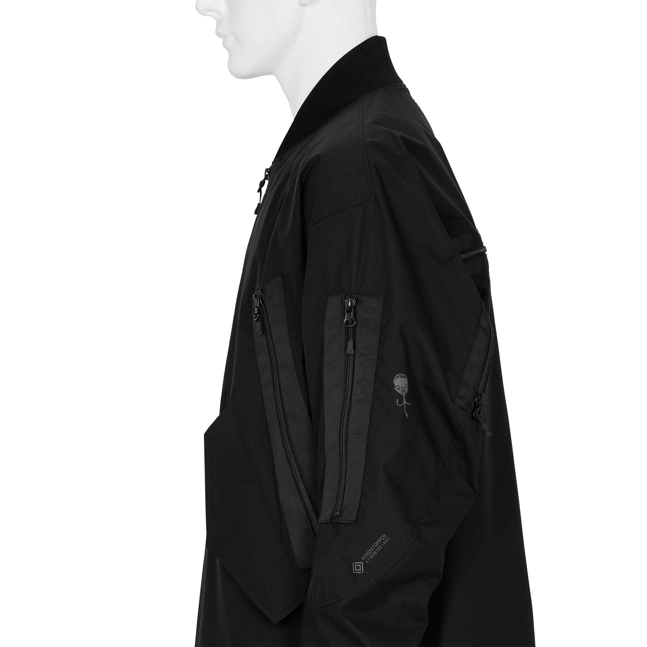 3L GORE-TEX MA-1 BLOUSON BLACK