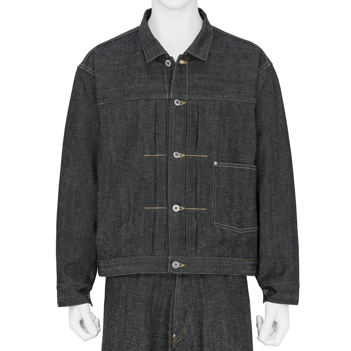 LOT.703 DENIM JACKET WITH BLANKET LINING C.1920's INDIGO