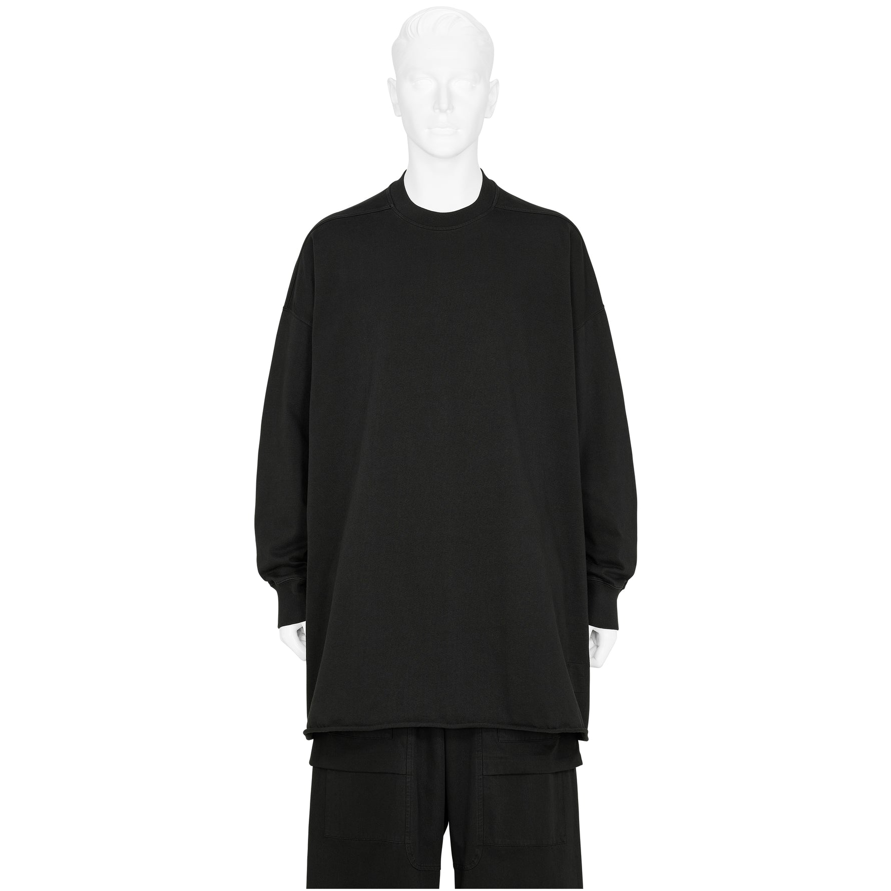 TOMMY L/S SWEAT BLACK