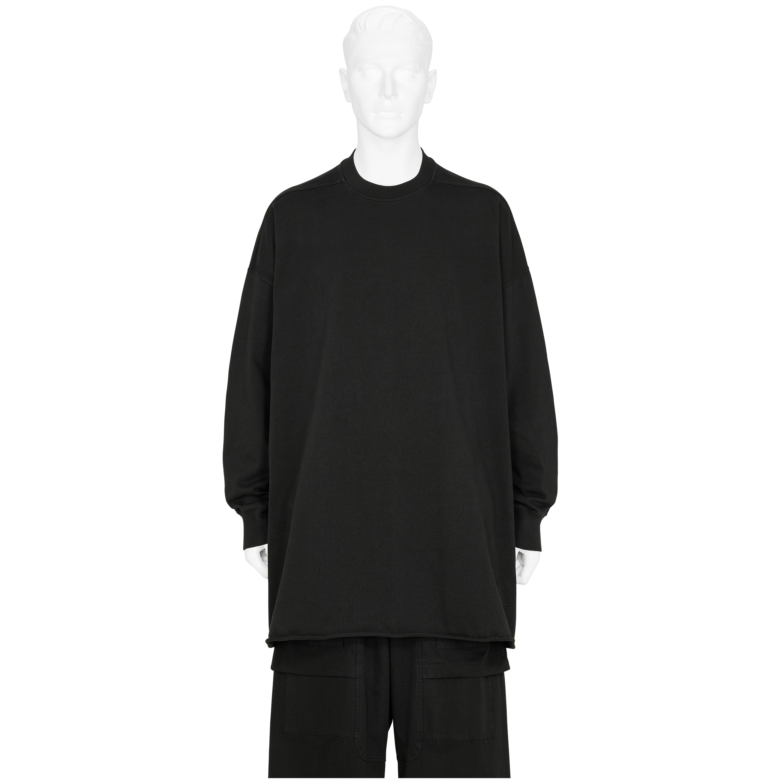 TOMMY L/S SWEAT BLACK