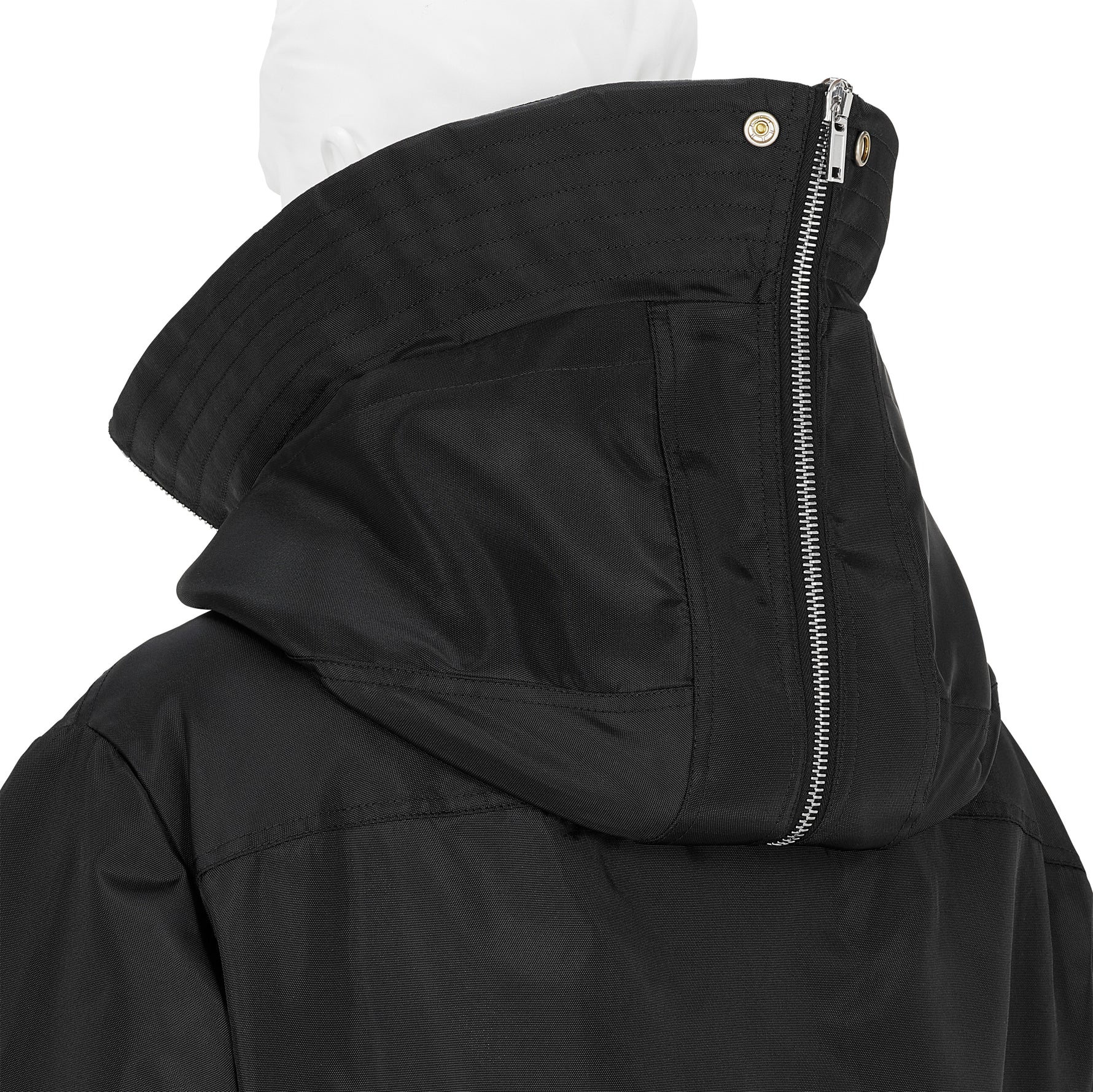 CROPPED ALICE PARKA BLACK