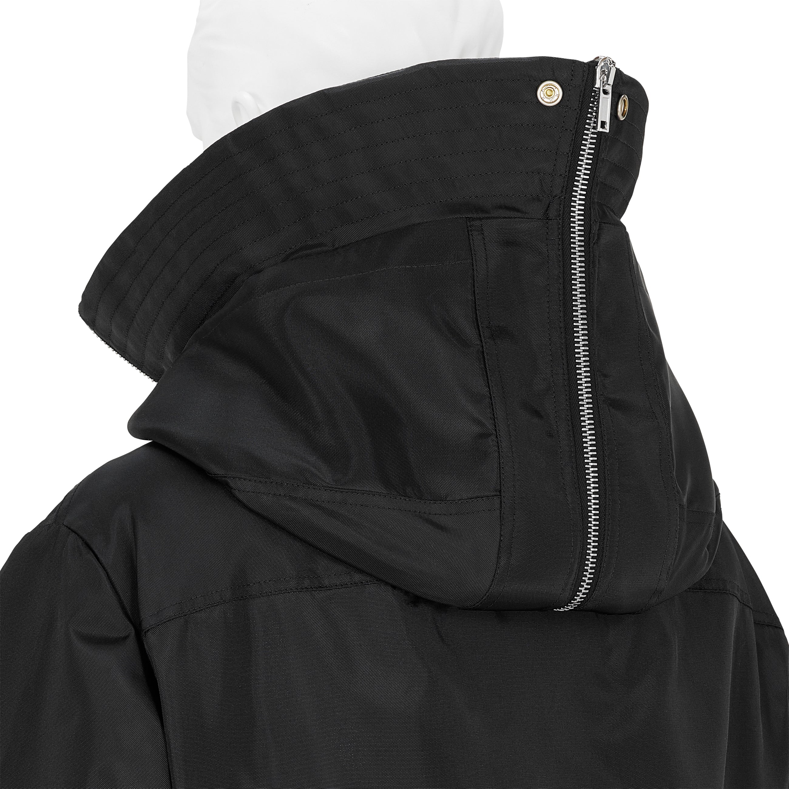 CROPPED ALICE PARKA BLACK