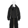 CROPPED ALICE PARKA BLACK