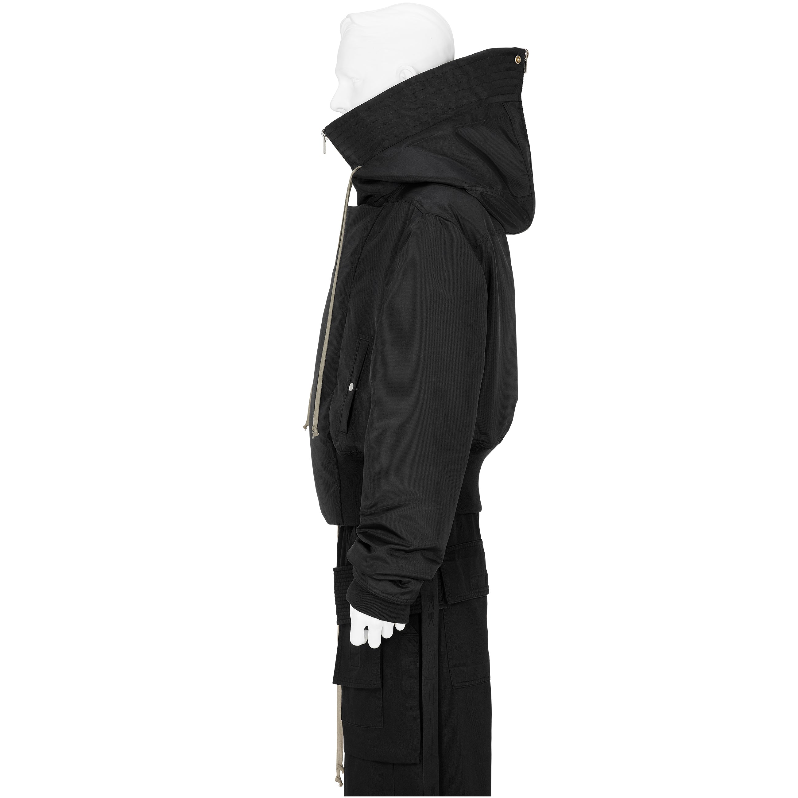 CROPPED ALICE PARKA BLACK