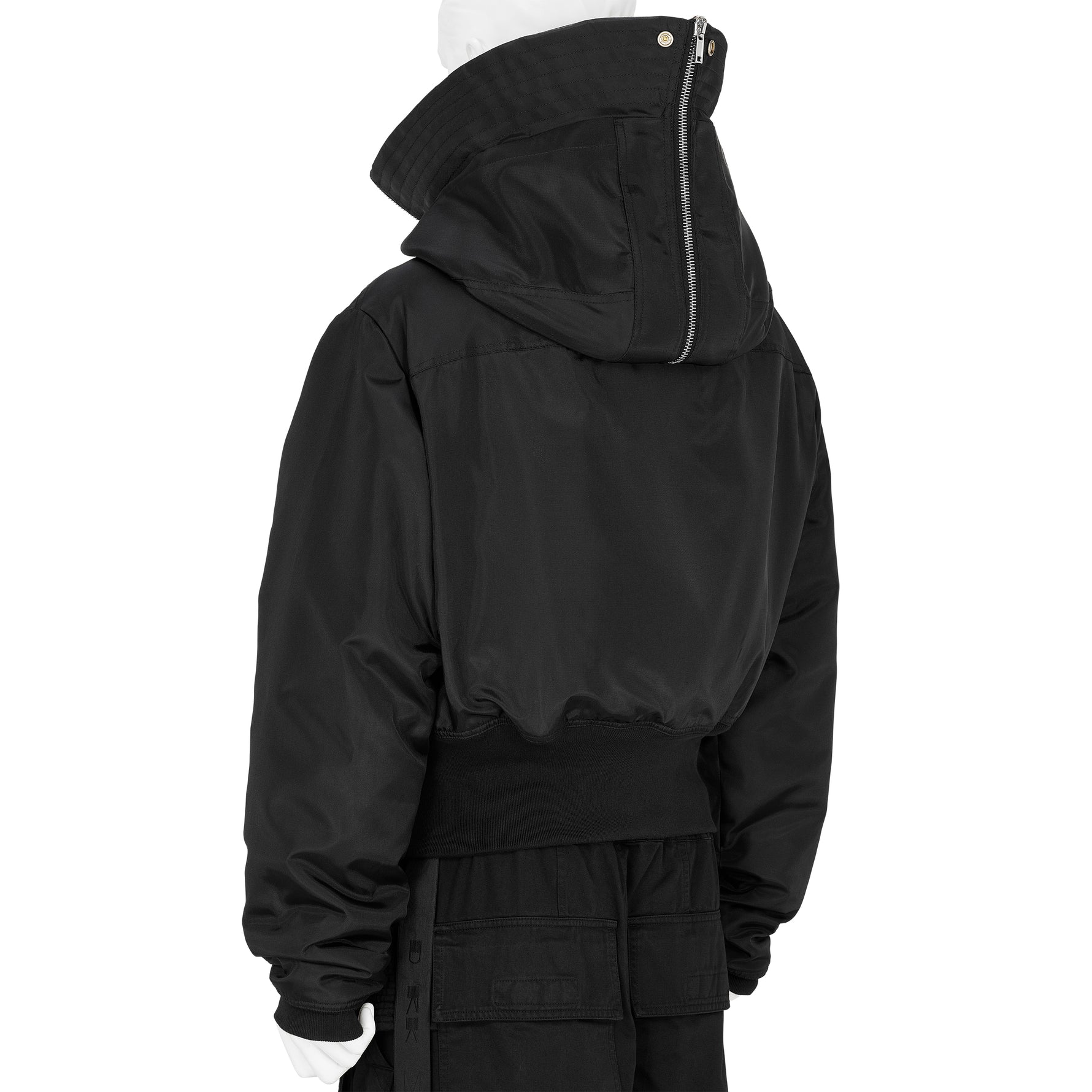 CROPPED ALICE PARKA BLACK