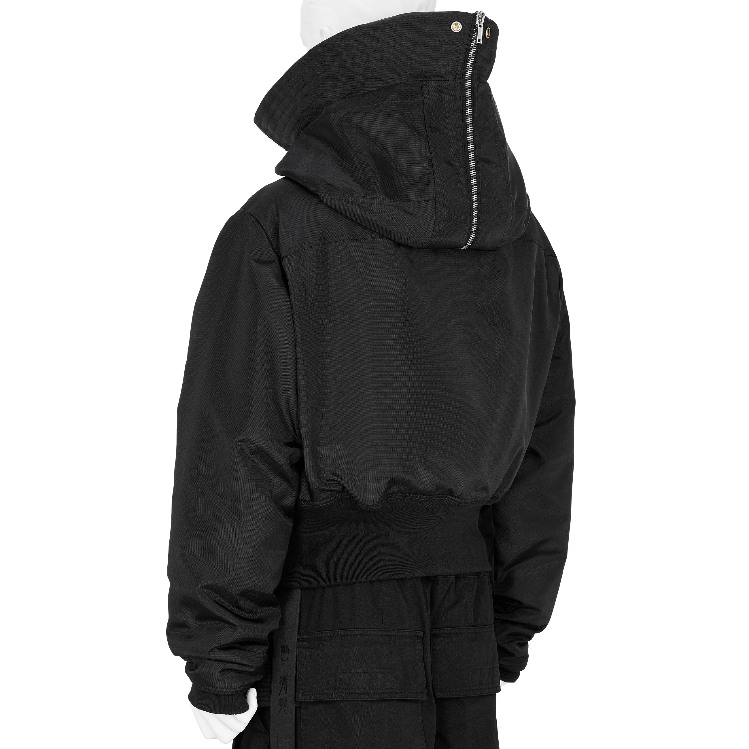 CROPPED ALICE PARKA BLACK