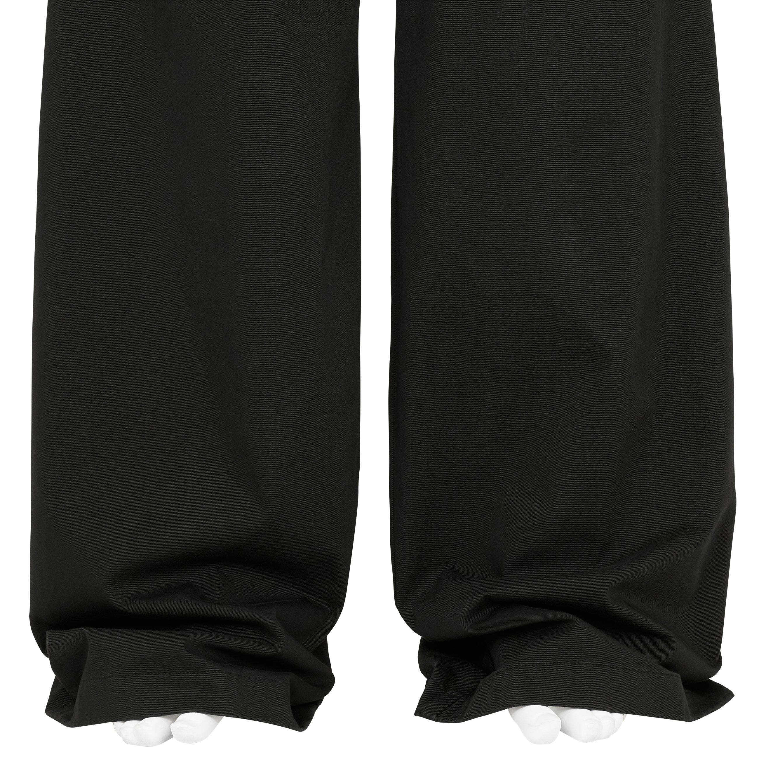 DRAWSTRINGS CREATCH WIDE CARGO PANT BLACK