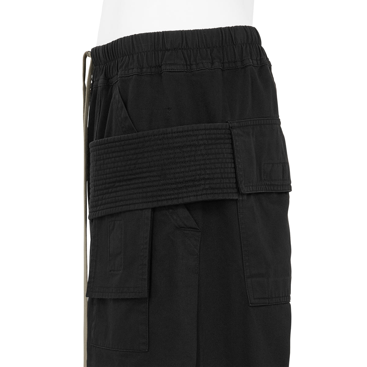 DRAWSTRINGS CREATCH WIDE CARGO PANT TW BLACK