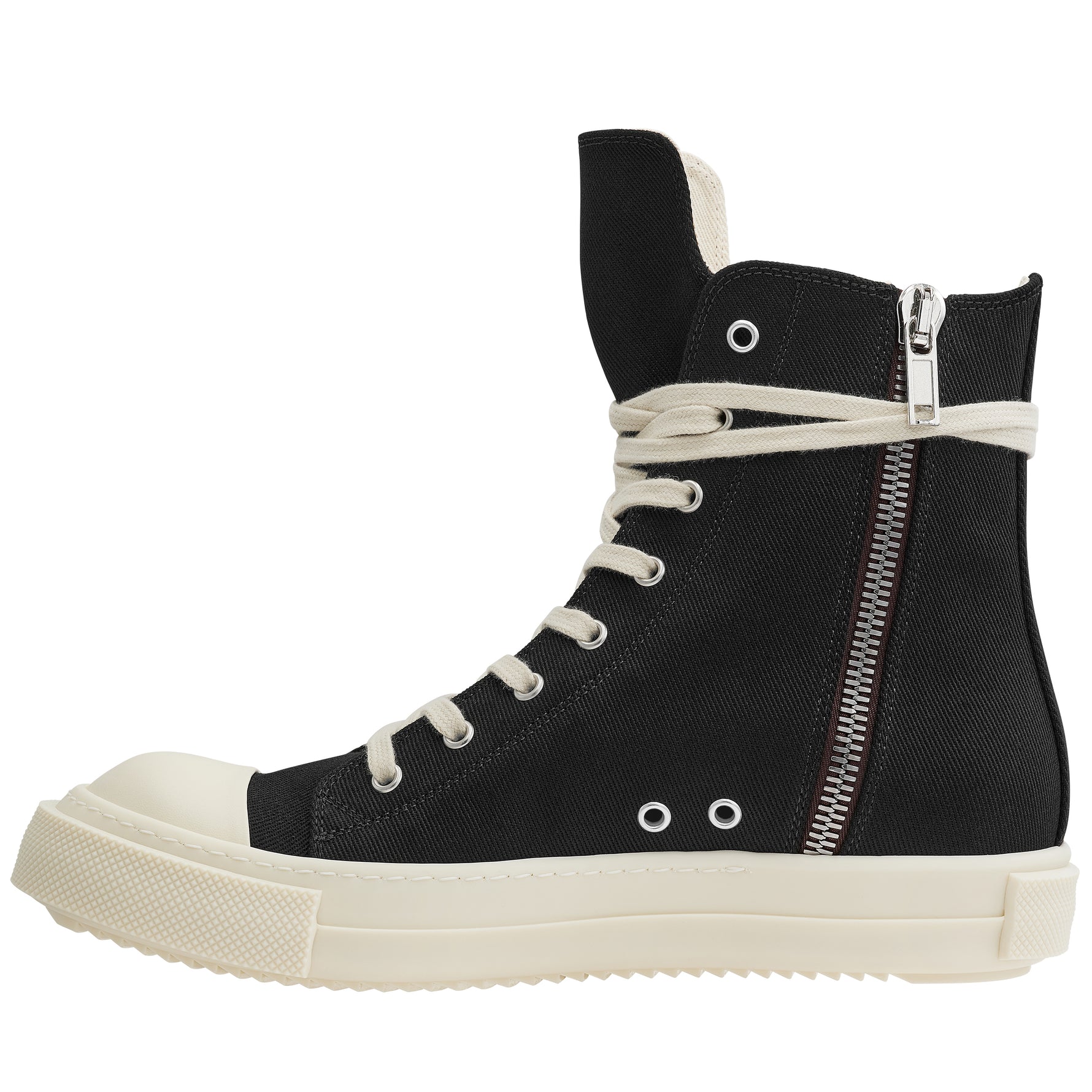 SIDE ZIP SNEAKER DOEH4 BLACK