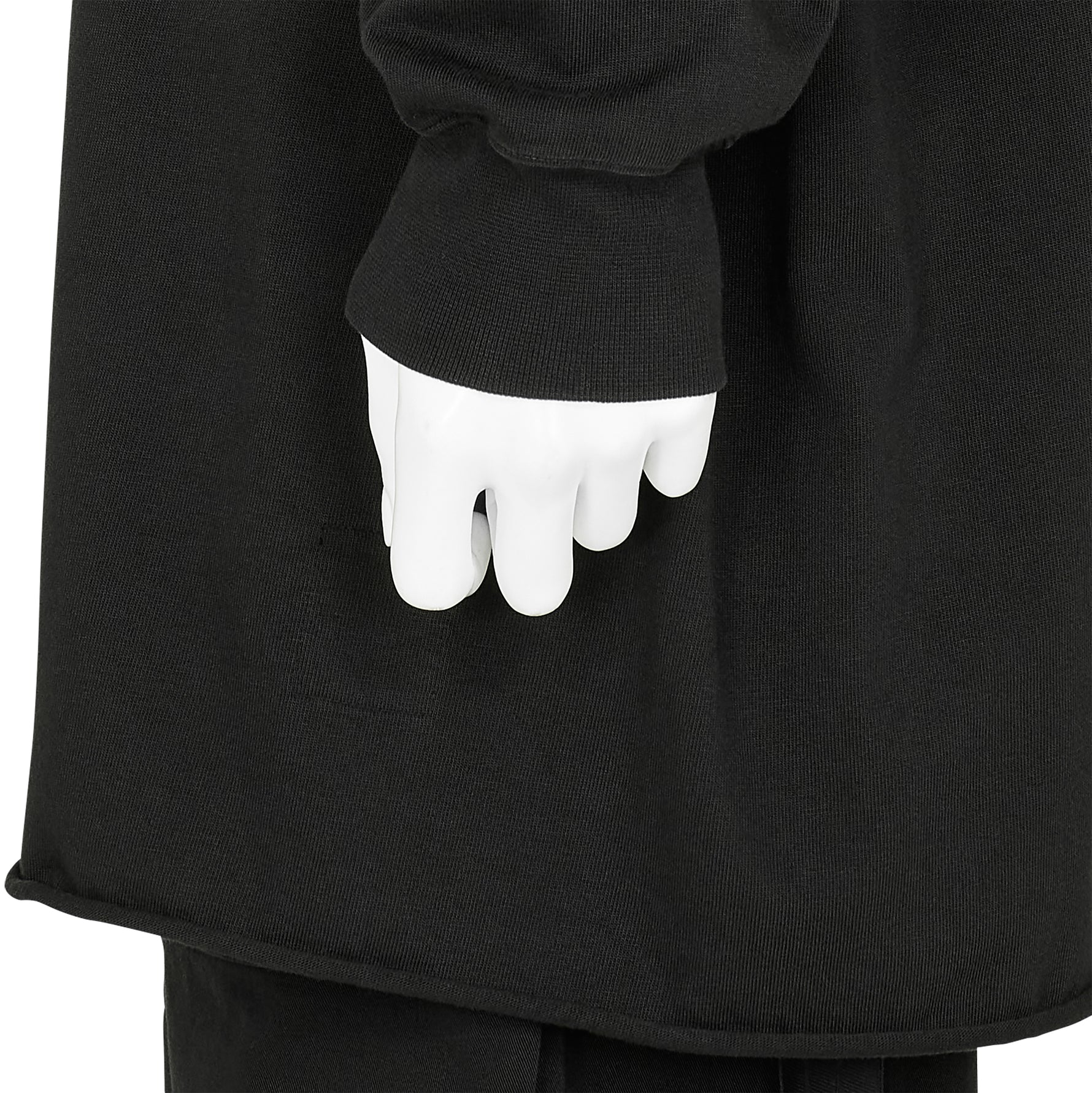 TOMMY L/S SWEAT BLACK