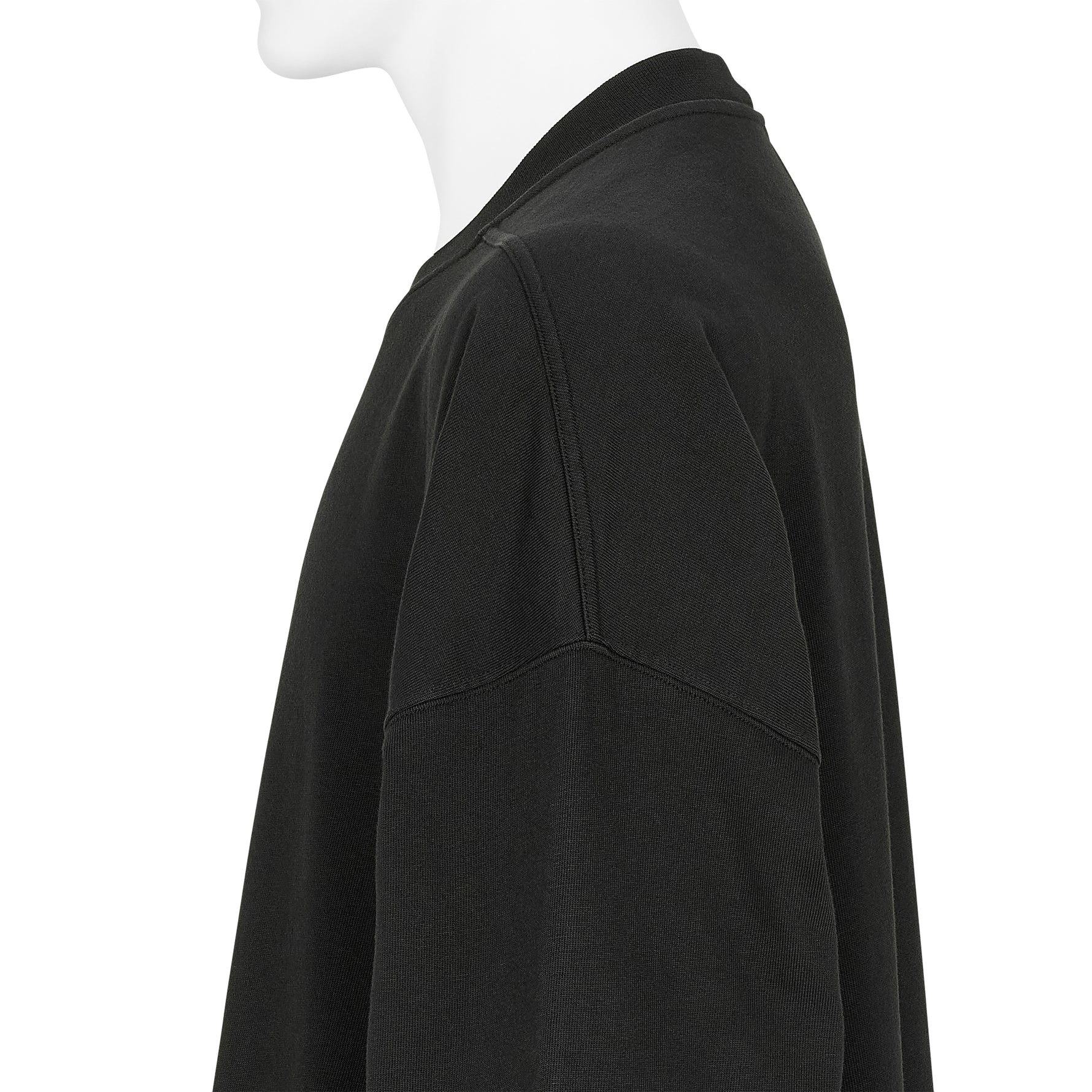 TOMMY L/S SWEAT BLACK