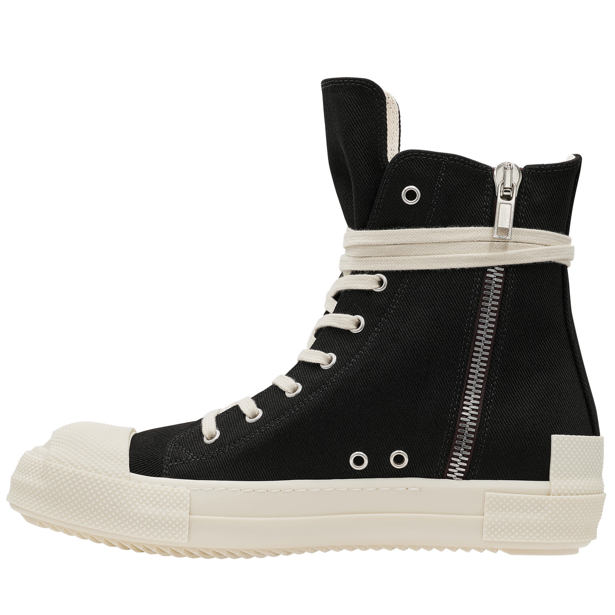 SIDE ZIP SNEAKER DOEH1 BLACK