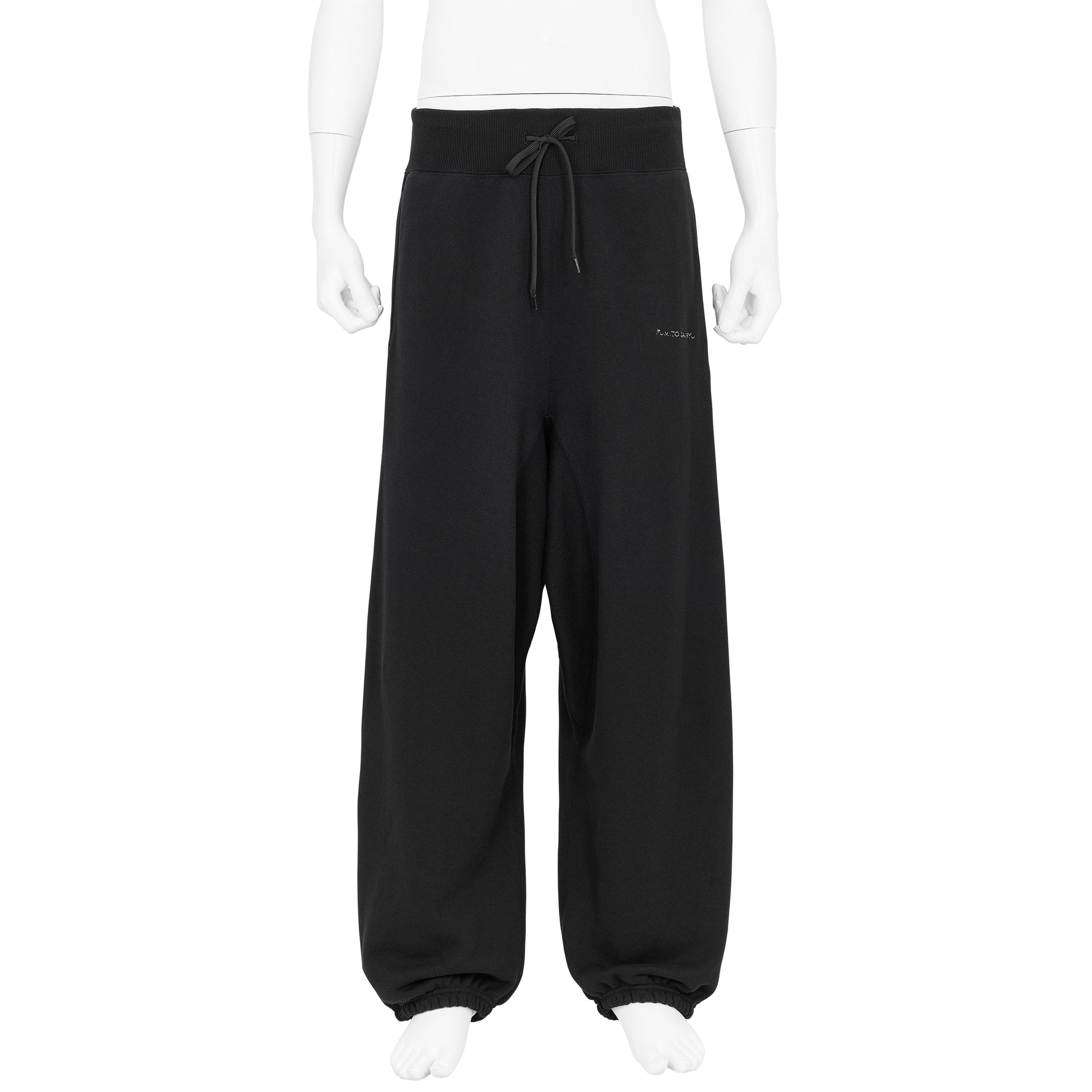 BAGGY SWEAT PANTS BLACK